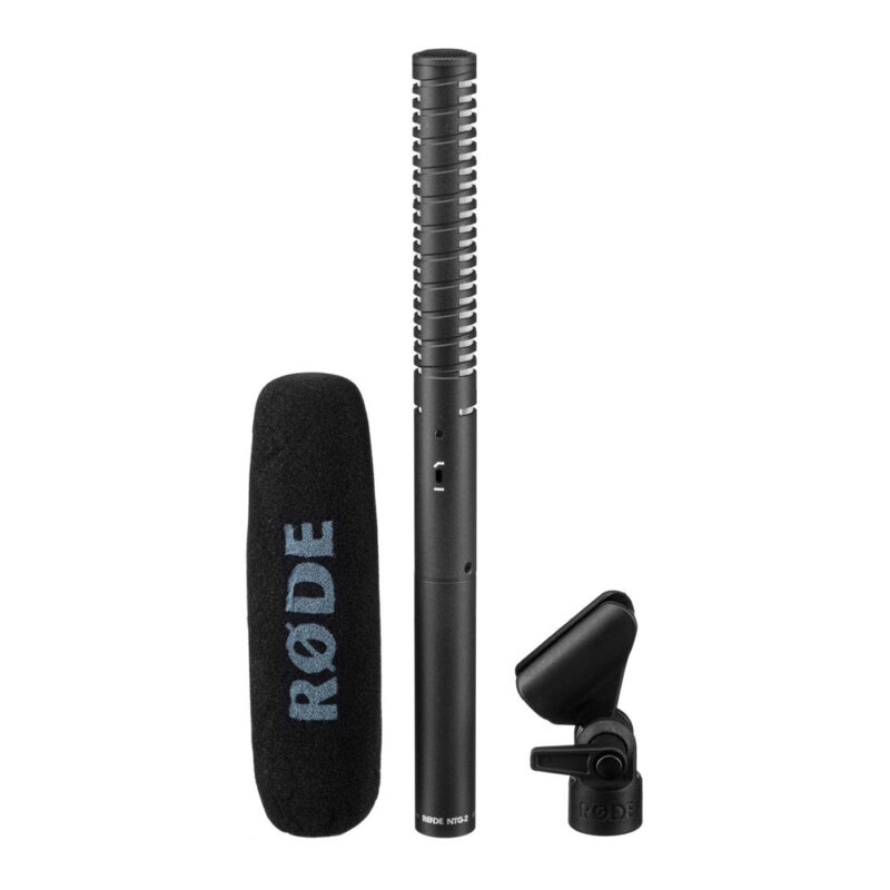 Rode NTG2 dual powered diretional condenser microphone