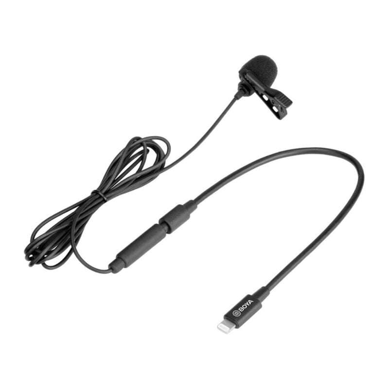 BOYA MICROFONE BY - M2 Digital Lavalier Microphone for Ios devices