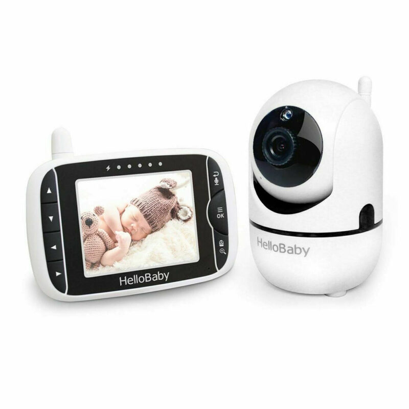 Babá Eletrônica HelloBaby Hb65 Monitor Vídeo Tela 3,2 Pol.