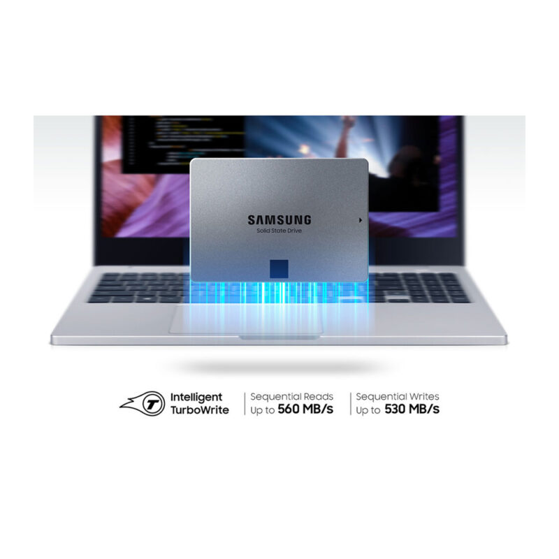 Disco Sólido Interno Samsung 8Tb 870 Qvo Sata3 560Mbs 2.5pol