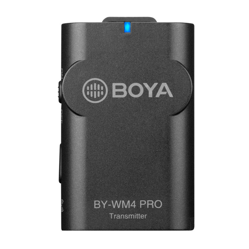 Transmissor Sem Fio Boya BY Wm4 Pro Tx 2.4GHz Preto