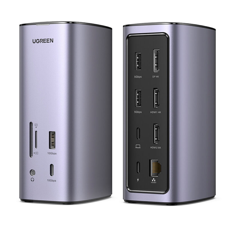 Estação de Acoplamento Ugreen Usb C 12 em 1 Multifuncional