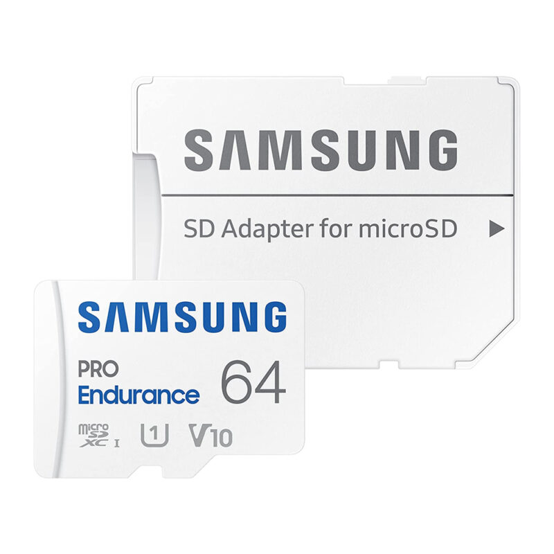 Samsung ProEndurance microSD with SD adapter 64gb 100mb/s MB-MJ64KA