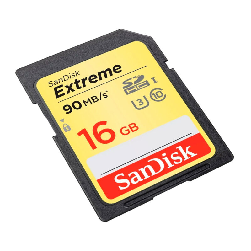 Cartão SD Sdhc Sandisk Extreme 16gb 90mbs