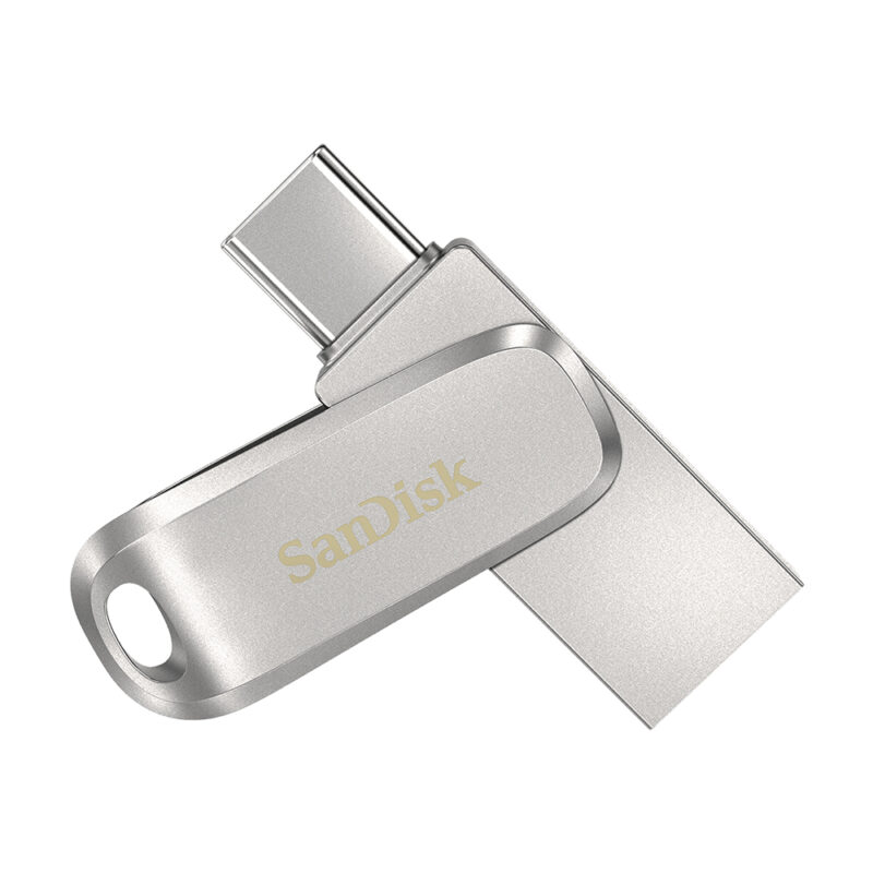 Pen Drive USB 128GB Dual Drive Luxe 3.1 Type-C SanDisk