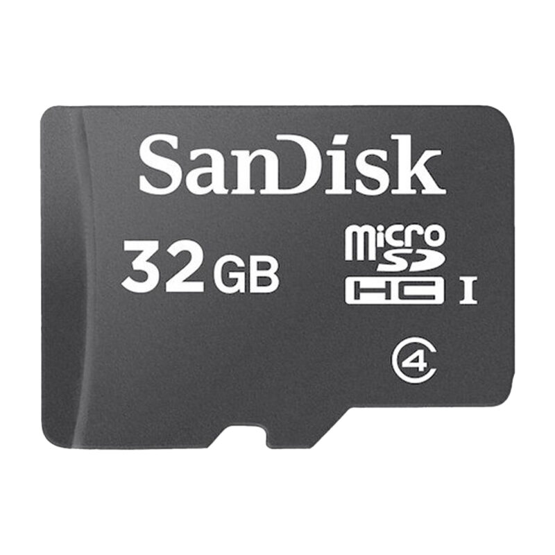 Cartão De Memória Sandisk 32gb Micro Sd Classe C4 Preto