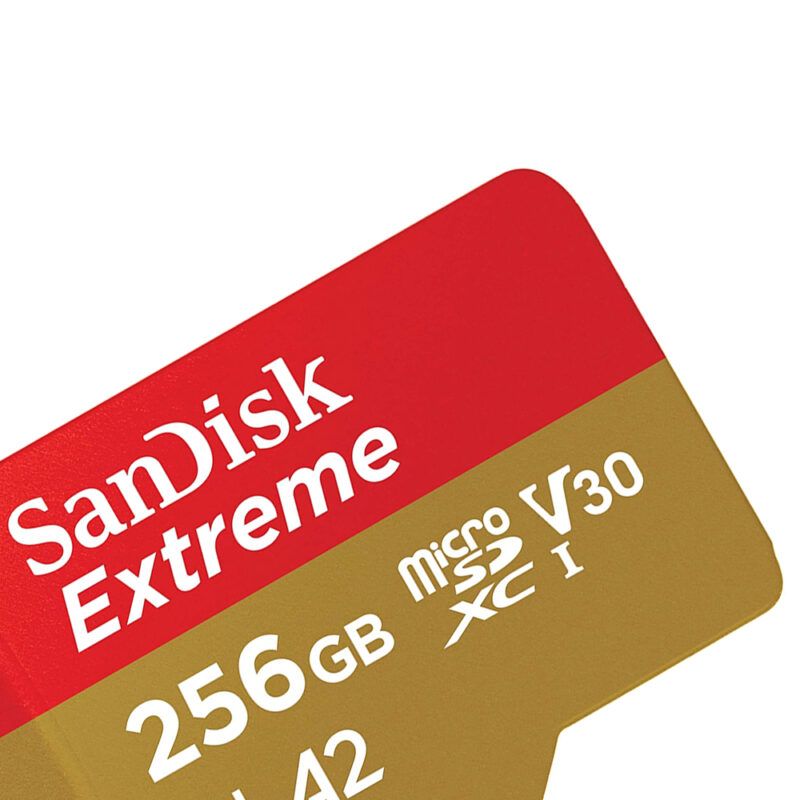 Cartão Memória Micro Sd Sandisk 256gb MicroSd Extreme 190Mbs