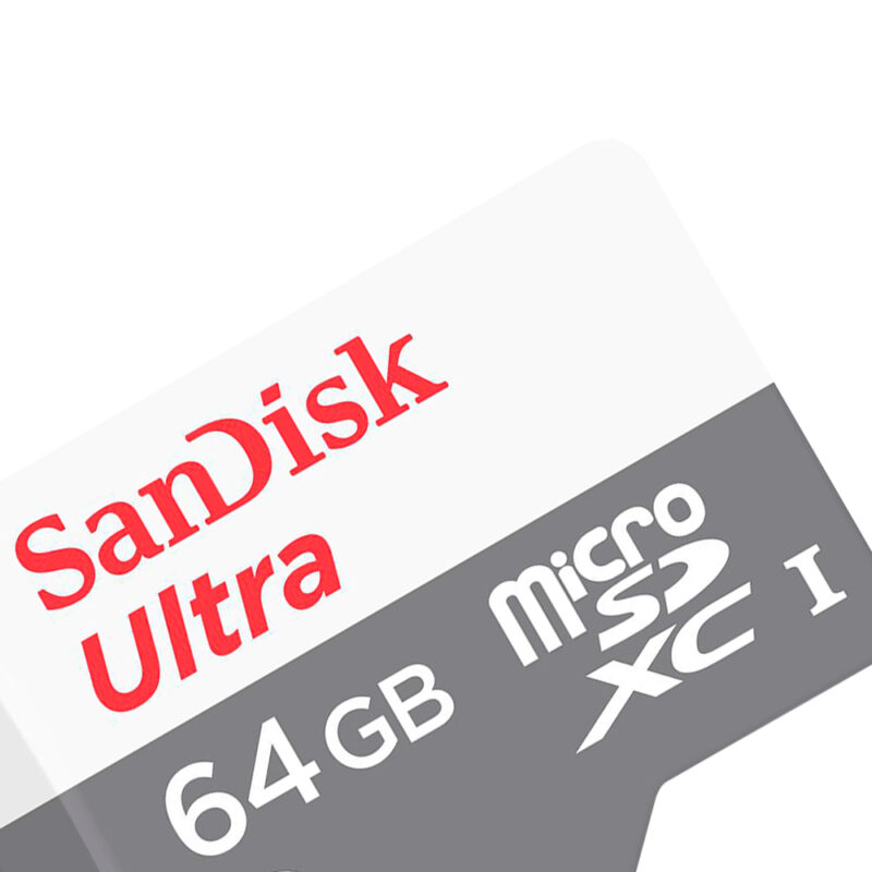 Cartão Memória Micro Sd Sandisk 64gb Ultra 80Mbs Classe c10