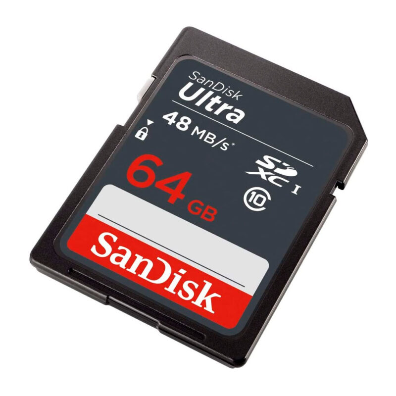Cartão de Memoria SD Ultra C10 64GB 48MB/s Sandisk