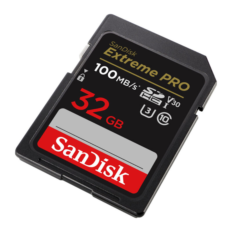 Cartão Memória Sandisk 32gb Extreme Pro 100Mbs Uhs-I c10