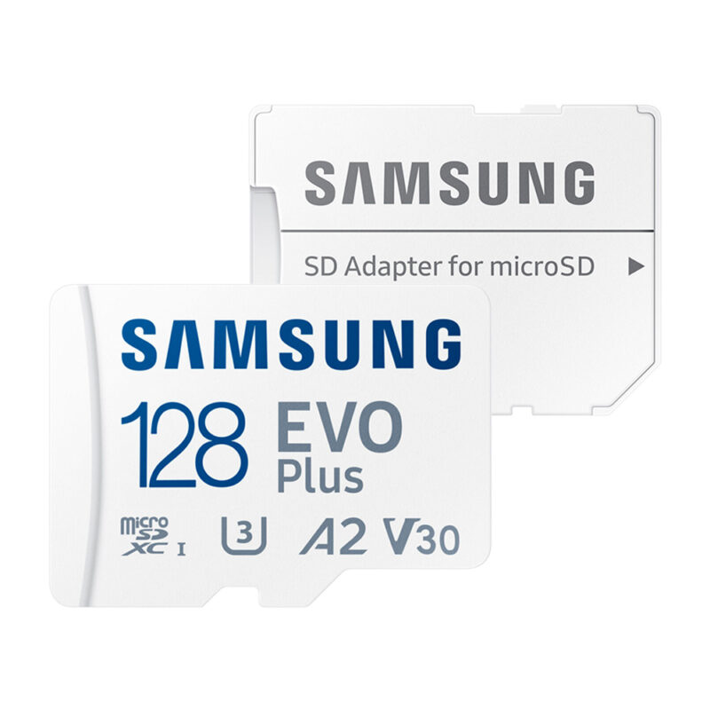 Cartão Memória Samsung 128gb MicroSd Evo Plus 130MBs e Adapt