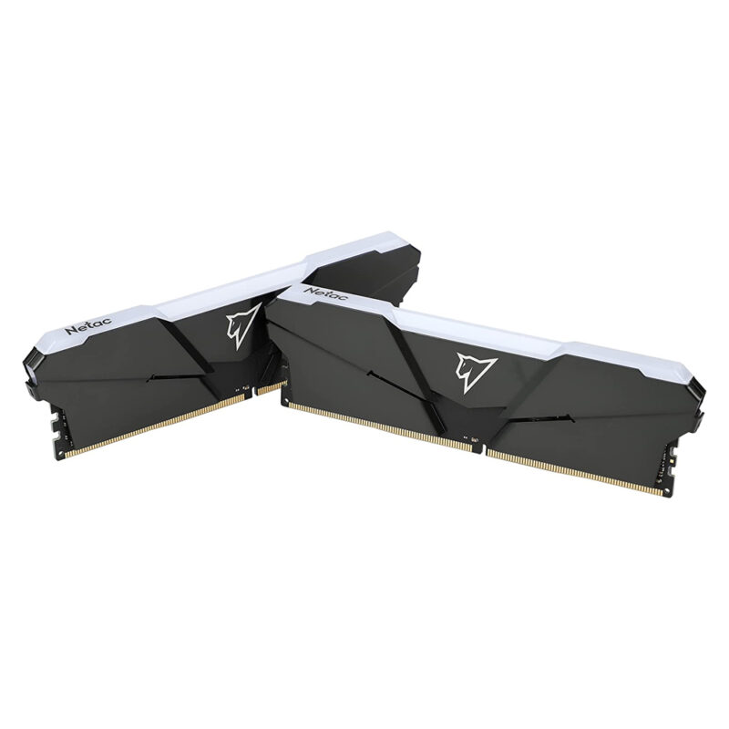 Netac shadow RGB DDR4-3600 16gb (8gb x 2) C18 Grey NTSRD4P36DP-16E NSREU1BD4163600NC8DP