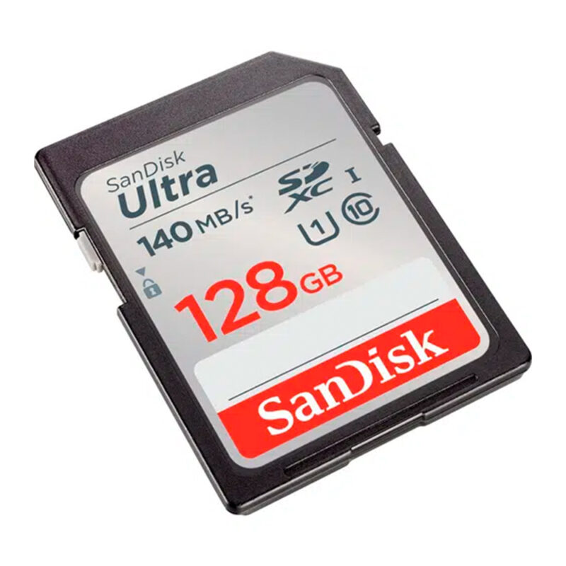 Cartão SanDisk ultra SDXC 128gb 140mbs