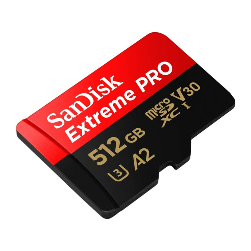 Cartão SanDisk  microSDXC com adaptador Extreme pro  512gb 200mbs