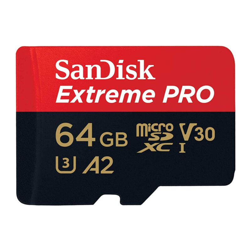 Cartão Memória MicroSd Sandisk 64gb Micro Sd Extreme Pro+Adp