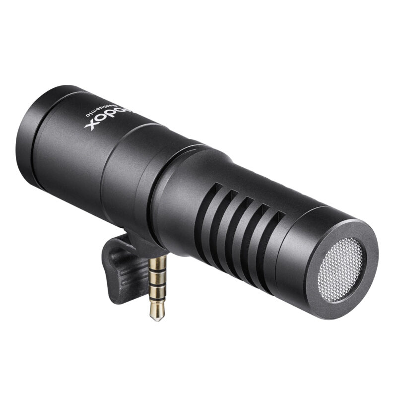 Godox Microfone geniusmic compacto direcional para smartphone