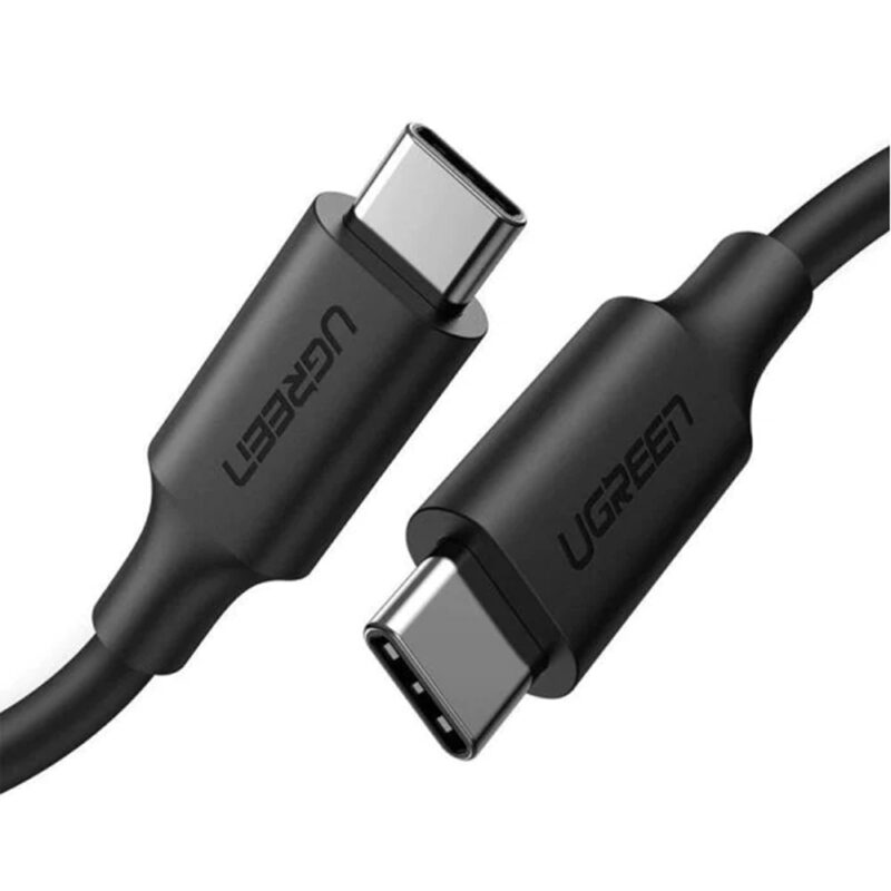 Cabo Usb C 2.0 Ugreen Macho/Macho 480Mbs Max. 3A 1M Preto