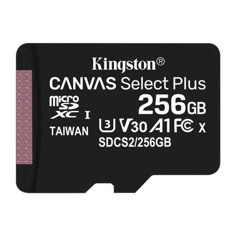 Kingston MicroSD 256gb 100mb/s R SDCS2/256GB