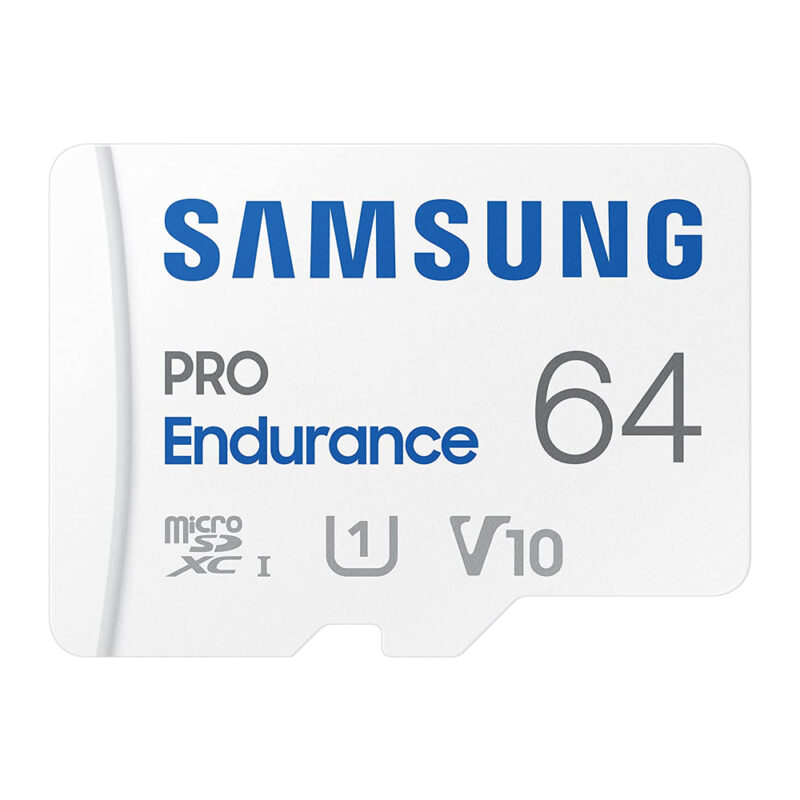 Samsung ProEndurance microSD with SD adapter 64gb 100mb/s MB-MJ64KA