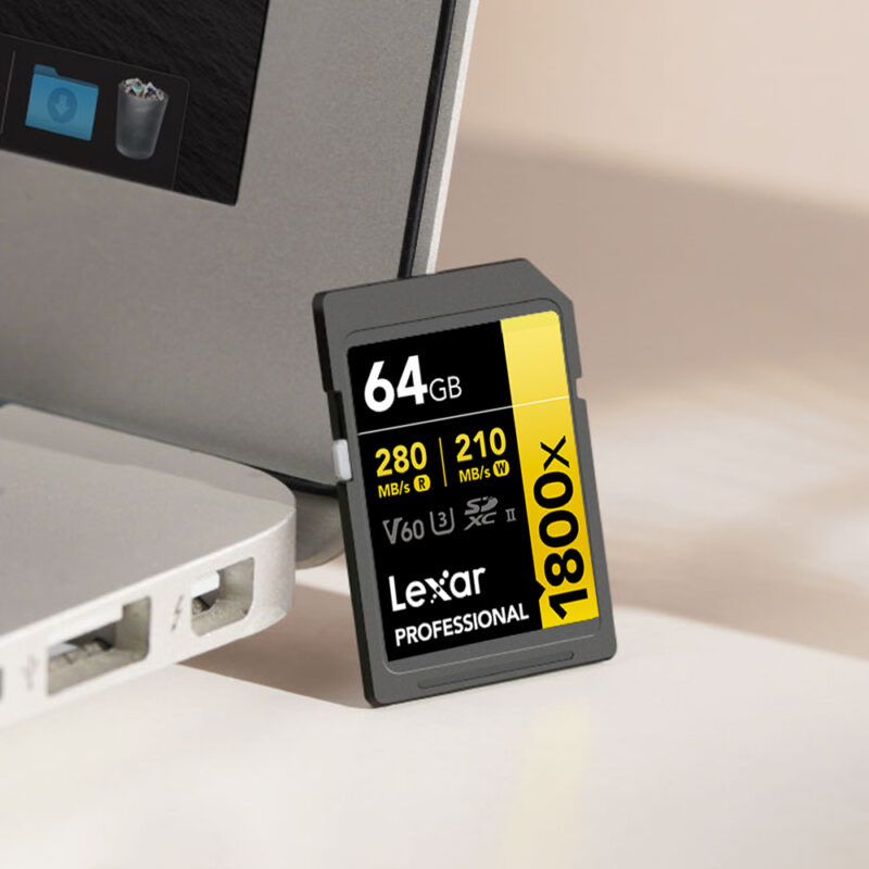 Cartão de Memória Lexar 64gb Cartão Sd Professional 280Mbs