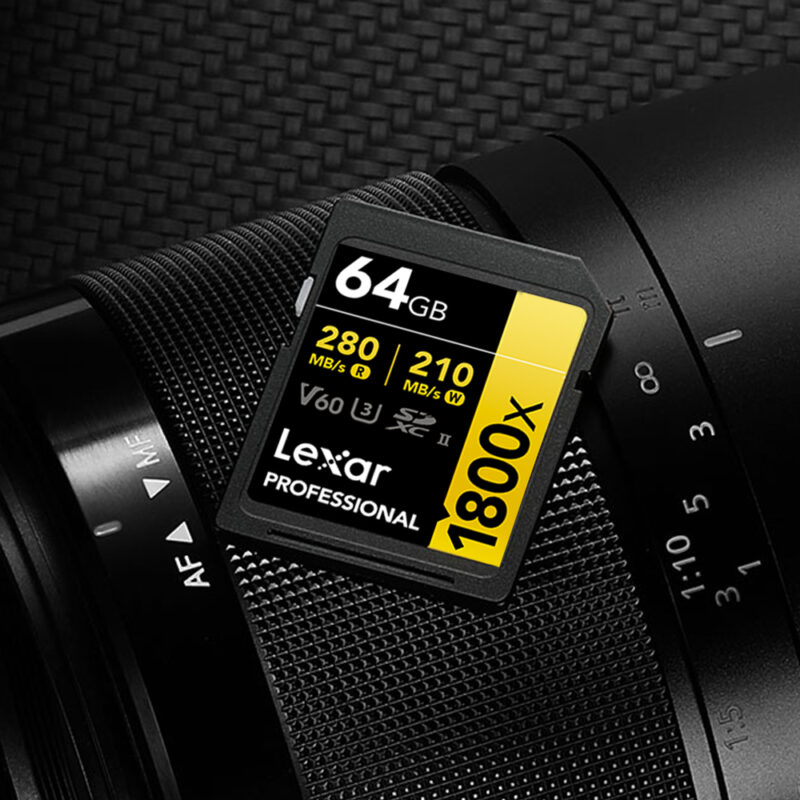Cartão de Memória Lexar 64gb Cartão Sd Professional 280Mbs
