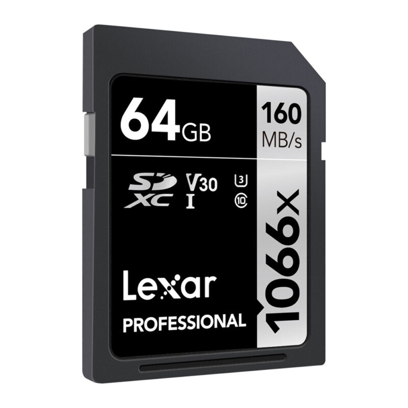 Cartão de Memória Lexar 64gb Cartão Sd Professional 160Mbs