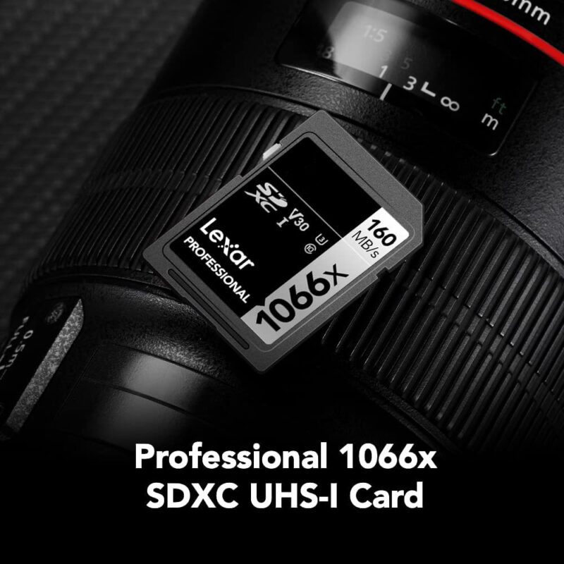 Cartão de Memória Lexar 64gb Cartão Sd Professional 160Mbs