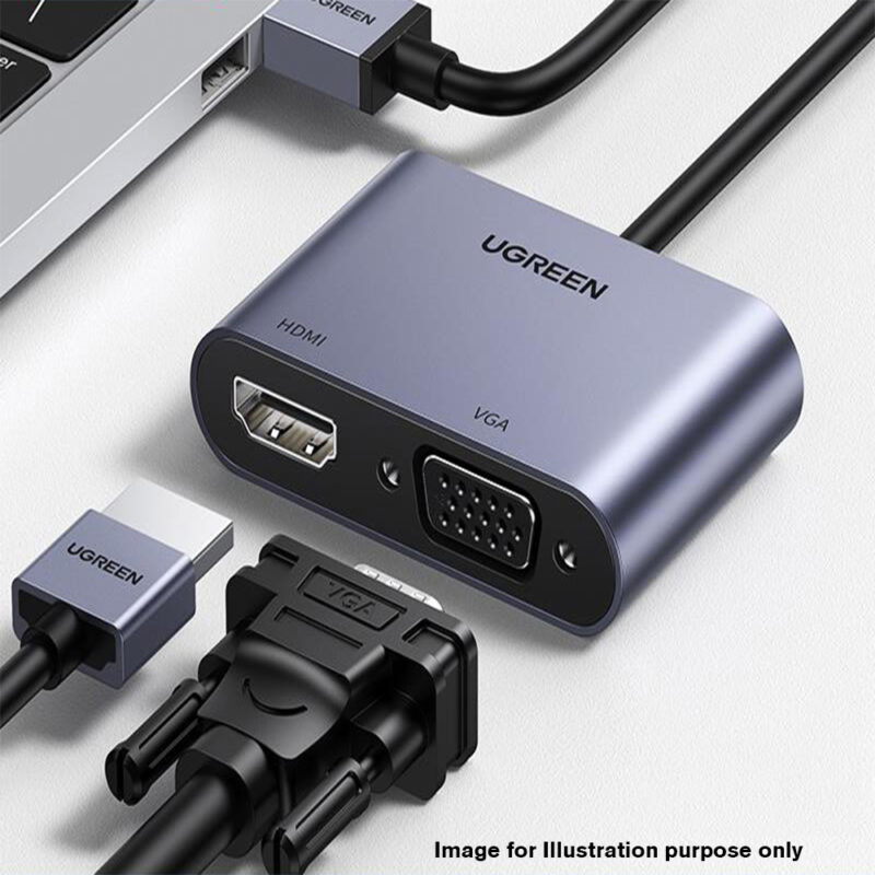 UGREEN USB 3.0 to HDMI+VGA Converter 20518