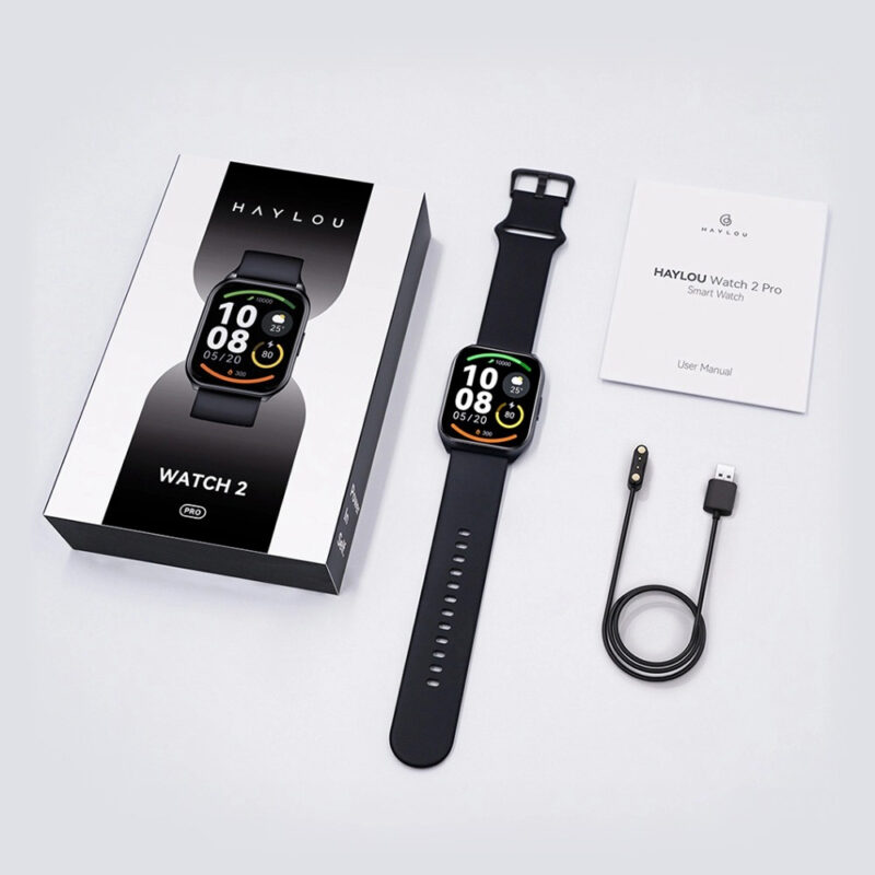 Smartwatch Haylou Watch 2 Pro BT 5.3 Tela de 1.85 pol. Azul