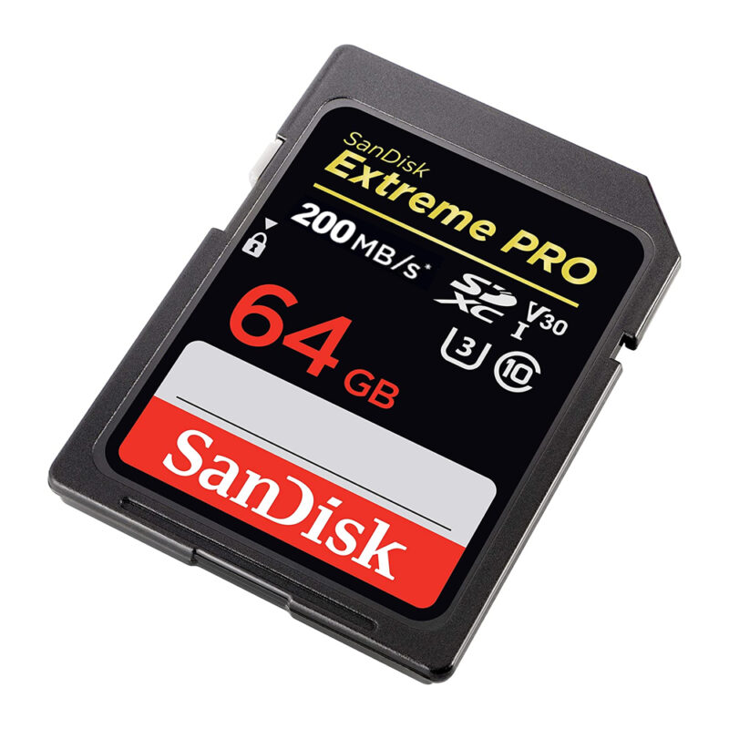 Cartão Memória Sdxc Sandisk 64gb Extreme Pro V30 200Mbs