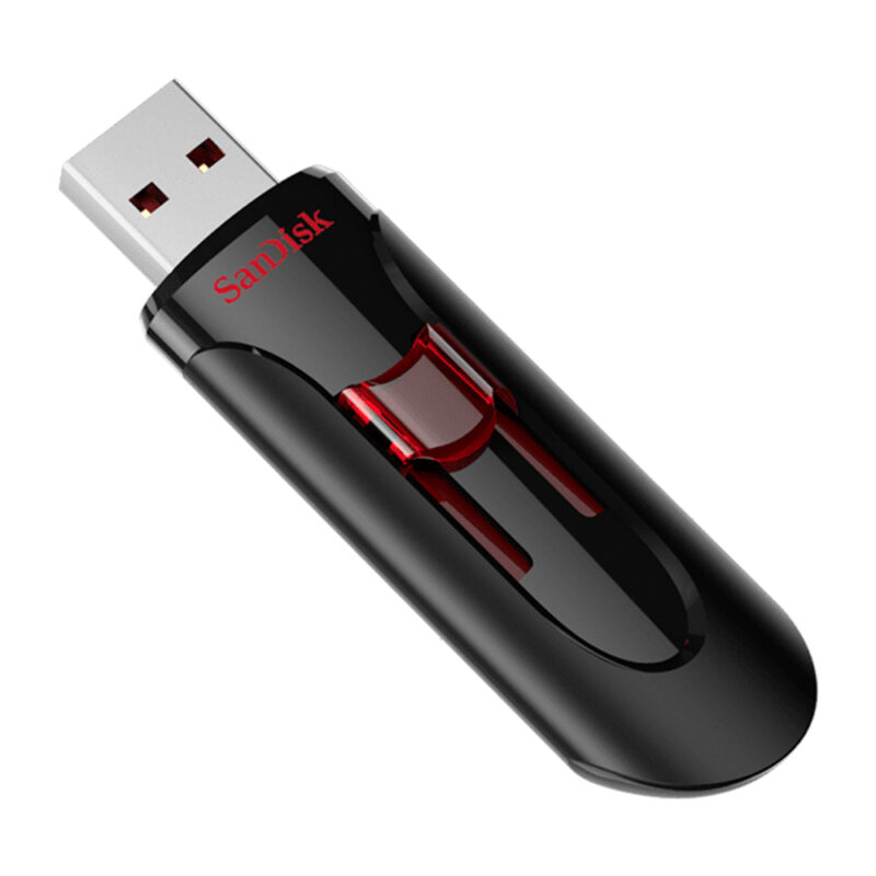 Pen Drive Sandisk 128gb Cruzer Glide Usb 3.0 Preto