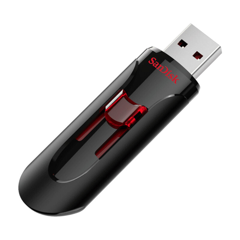 Pen Drive Sandisk 128gb Cruzer Glide Usb 3.0 Preto