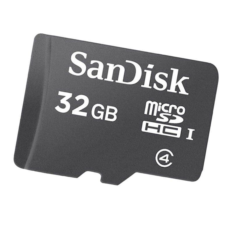 Cartão De Memória Sandisk 32gb Micro Sd Classe C4 Preto