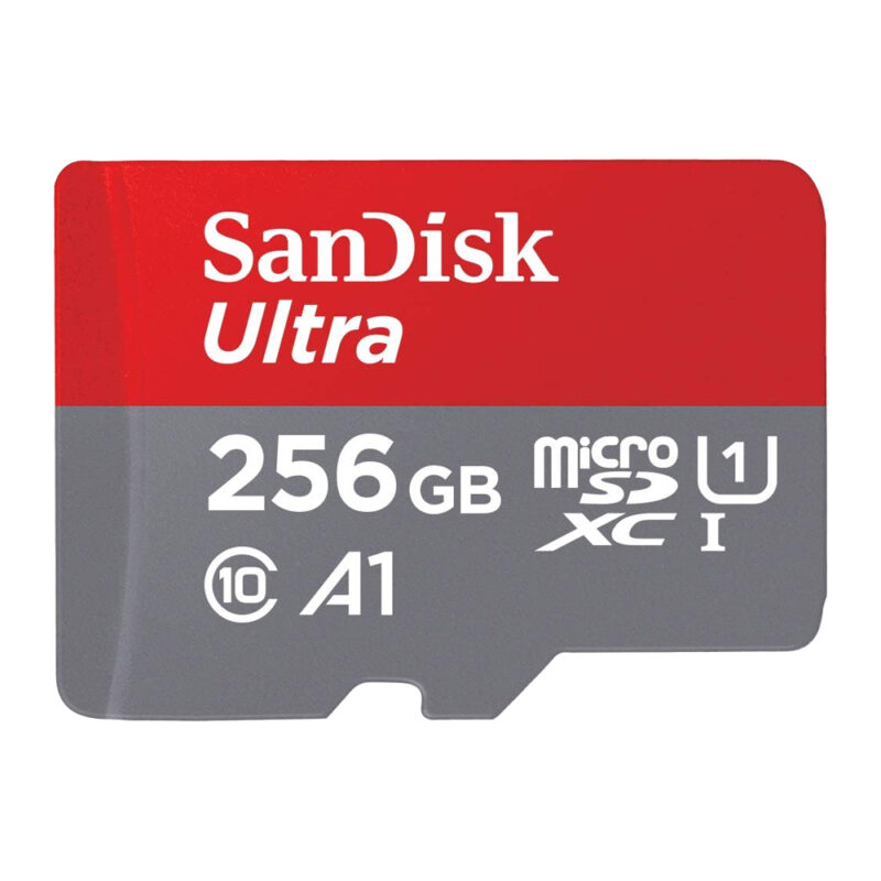 Cartão SanDisk ultra microSDXC 256gb 150mbs
