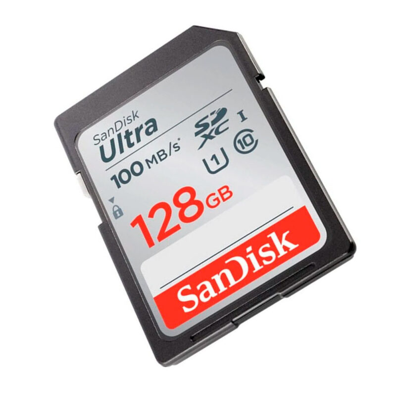 Cartão Memória SDXC 128GB Ultra 100MBs Sandisk 619659185299