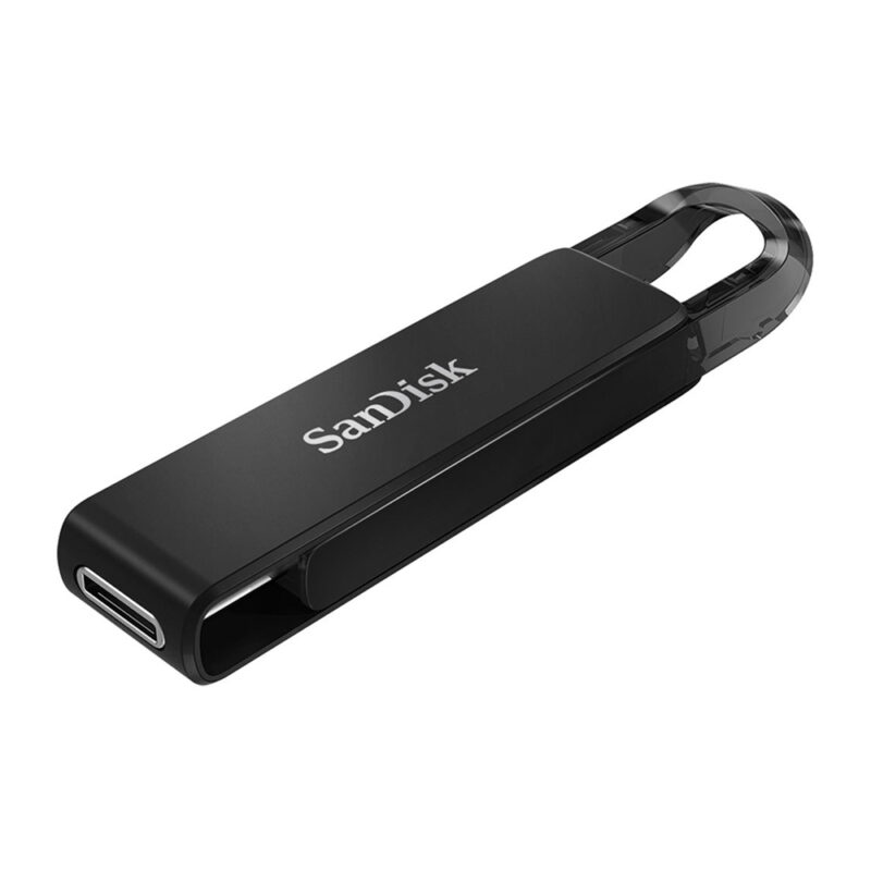 Pen Drive Sandisk 256gb Ultra Tipo C Usb 3.1 150Mbs Preto