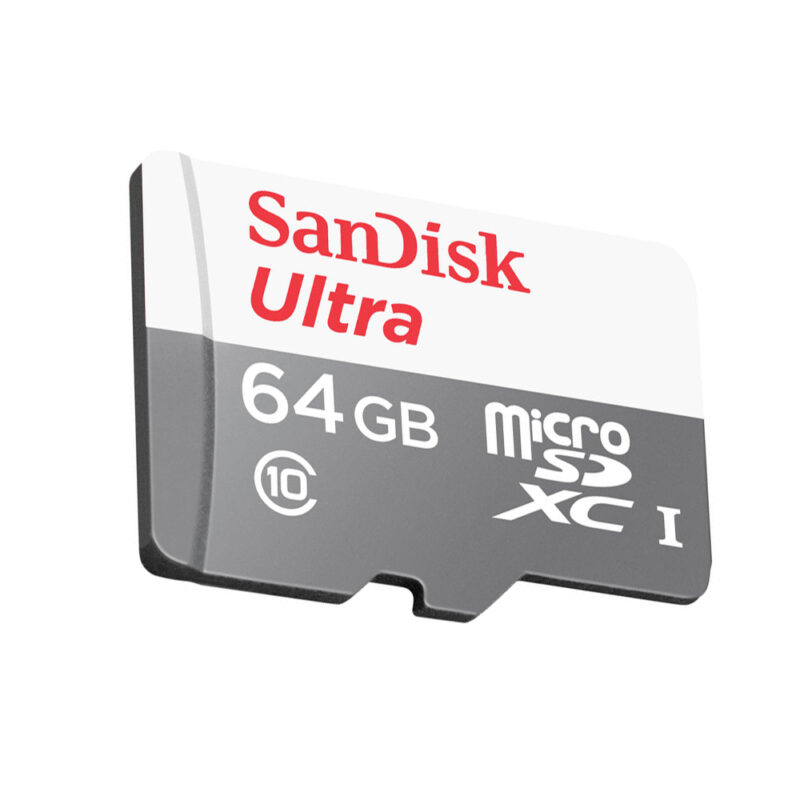 Cartão De Memória Sandisk Sdsqunr-064g-gn3ma  Ultra Com Adaptador Sd 64gb