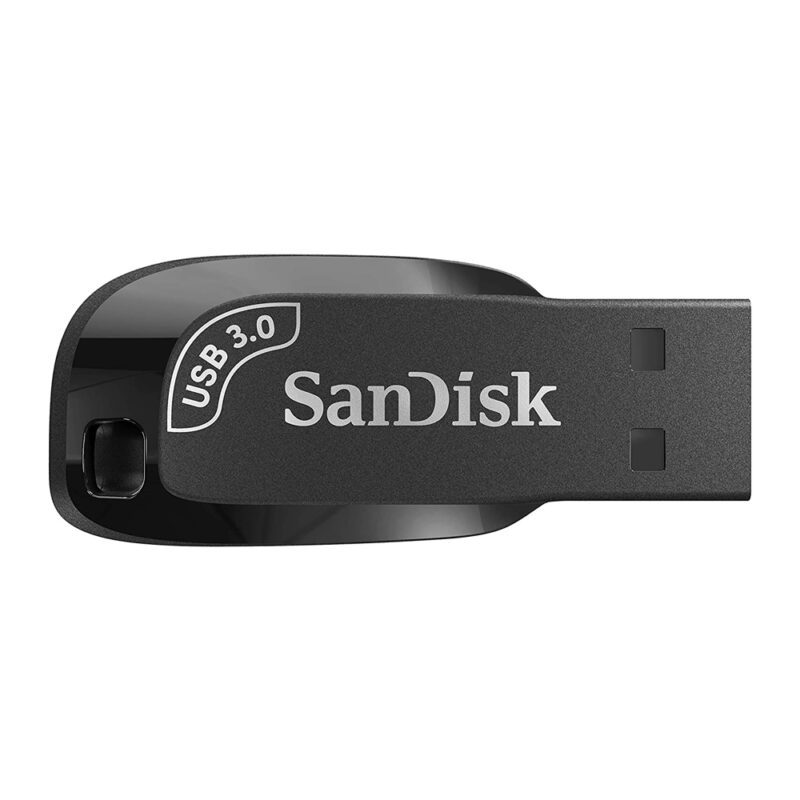 Pen Drive Sandisk 64gb Ultra Shift Usb 3.0 100Mbs Preto