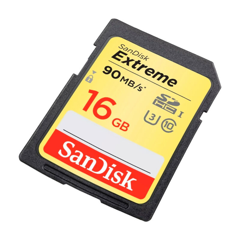 Cartão SD Sdhc Sandisk Extreme 16gb 90mbs