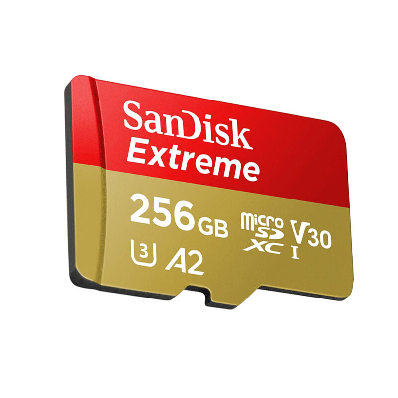 Cartão Memória Micro Sd Sandisk 256gb MicroSd Extreme 190Mbs