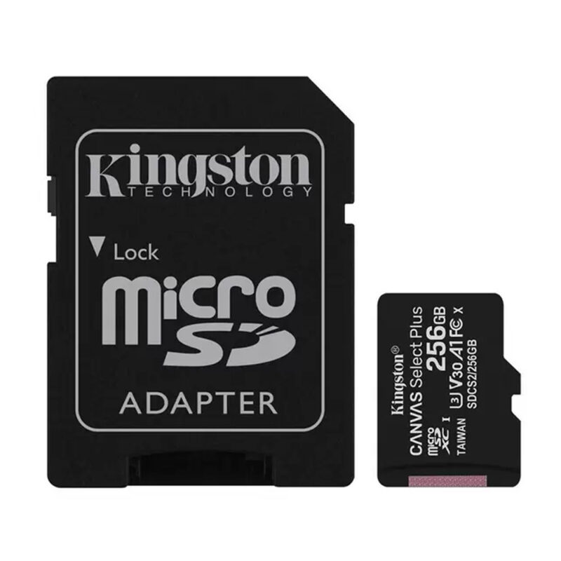 Kingston MicroSD 256gb 100mb/s R SDCS2/256GB