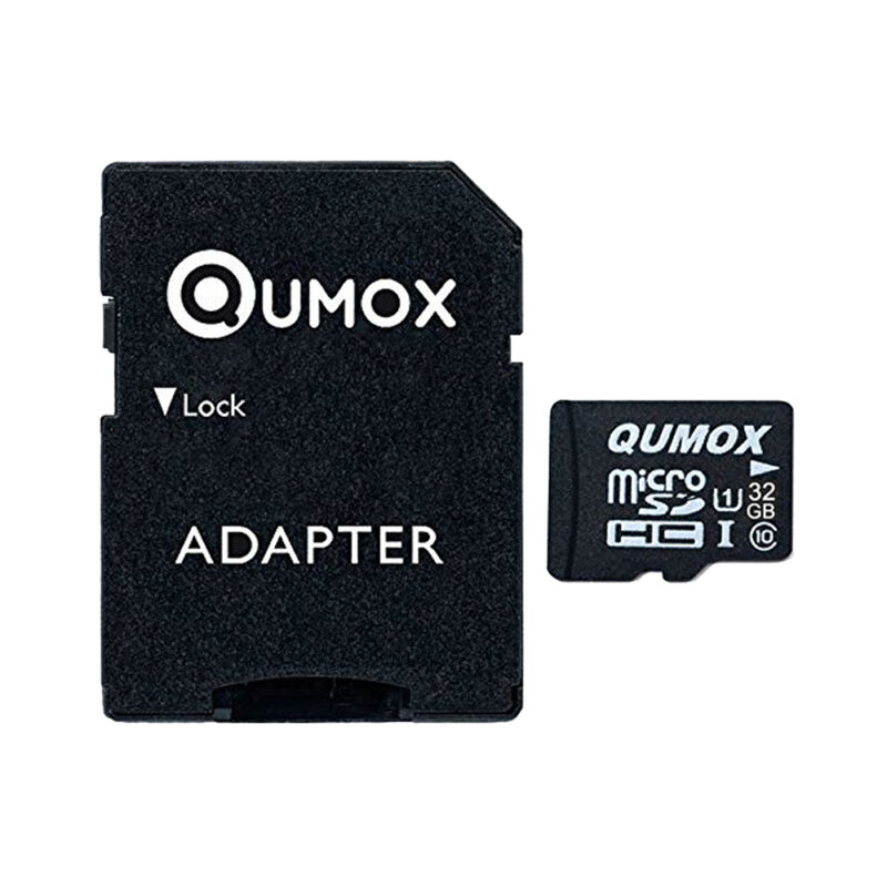 Cartão de Memória Micro Sd Qumox 32gb MicroSd Adap e Case