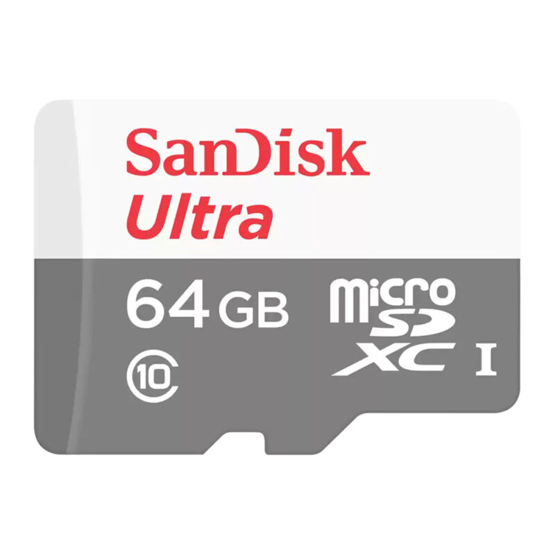 Cartão De Memória Sandisk Sdsqunr-064g-gn3ma  Ultra Com Adaptador Sd 64gb