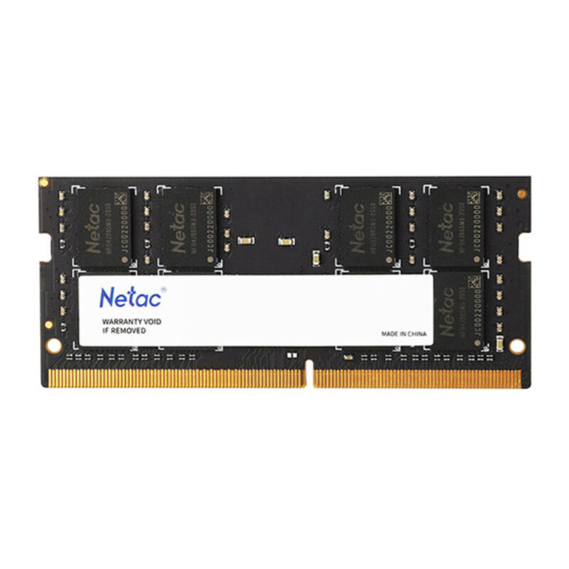 Memória Ram Netac 8gb Ddr4-3200 Sodimm C22 Notebook Laptop
