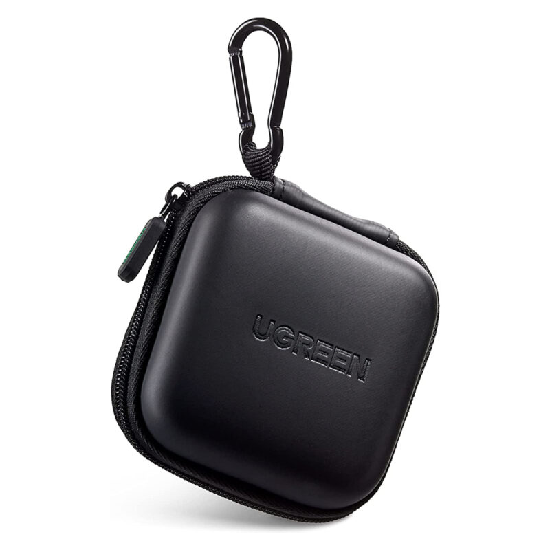 Bolsa Case Estojo Portátil Ugreen Bag p/Fone de Ouvido Preto