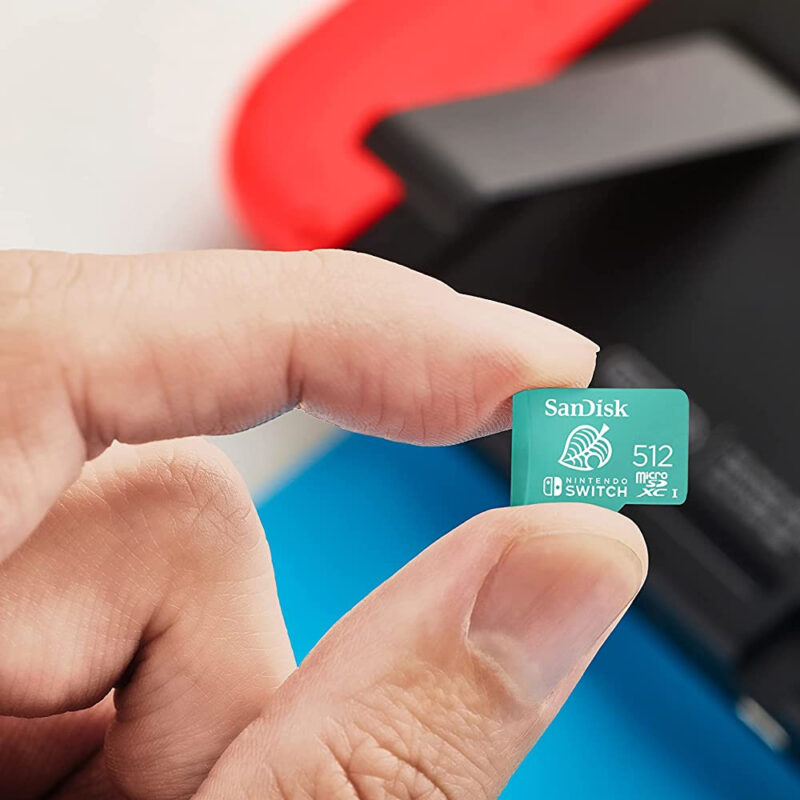 Cartão Memória Micro Sd Sandisk 512gb MicroSd NintendoSwitch