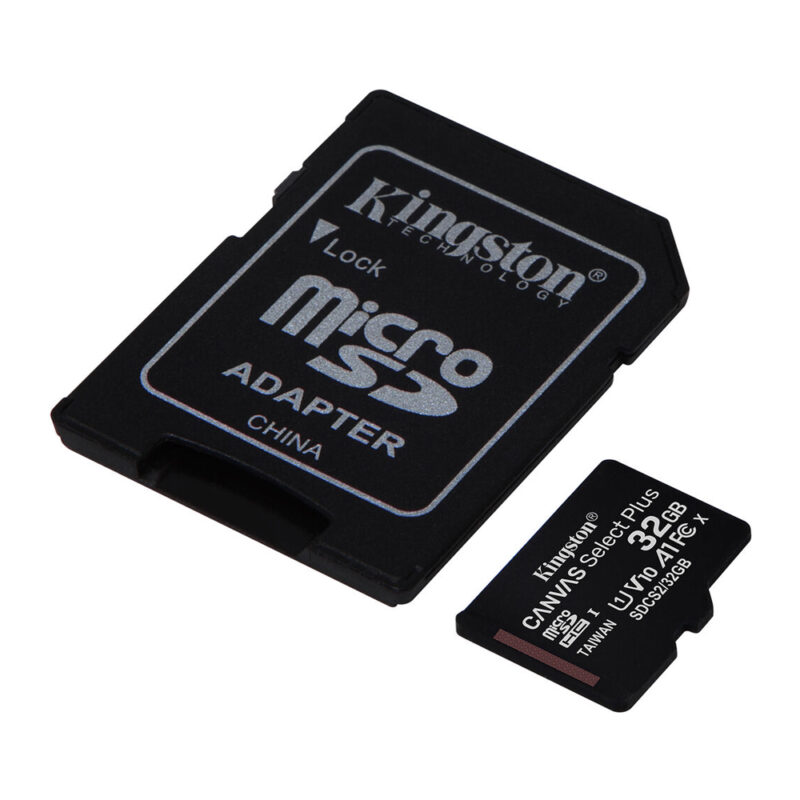 Cartão Memória Micro Sd Kingston 32gb MicroSd 100Mbs e Adapt