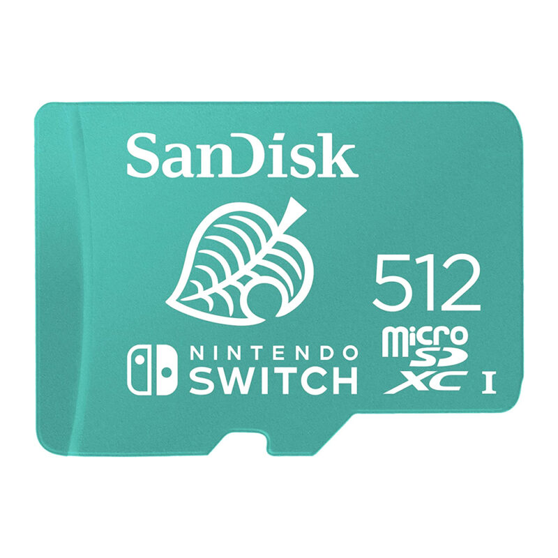 Cartão Memória Micro Sd Sandisk 512gb MicroSd NintendoSwitch