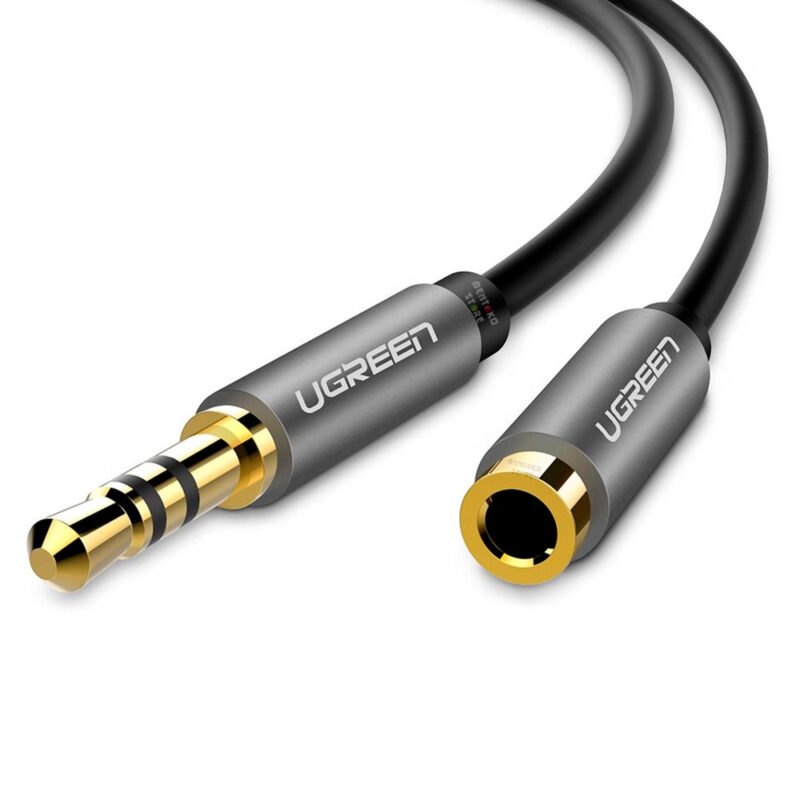 UGREEN 3.5mm Male to 3.5mm Female Extension Cable 3m (Black) 10595