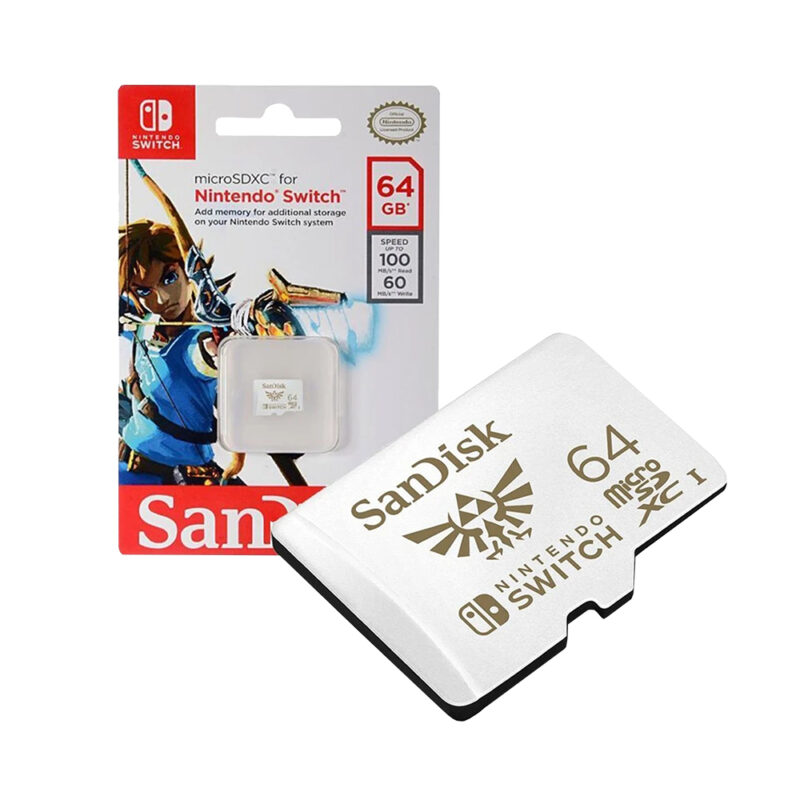 Cartão Memória MicroSDXC 64GB Nintendo Switch SanDisk